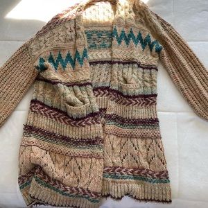 Anthropologie Pilcro Multicolor M/L Cozy Sweater.